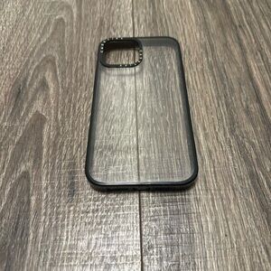 Casetify Black Clear iPhone 15 Pro Case
